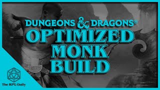 Optimized Monk Build Monks in Dungeons amp Dragons [upl. by Lucienne]