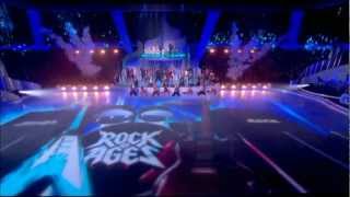 Cast of Rock of Ages perform Dont Stop Believing on Dancing on Ice 2012 [upl. by Brynn92]