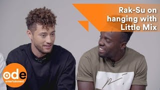 RakSu on hanging with Little Mix and each other [upl. by Lrub]