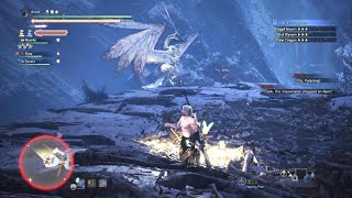 Monster Hunter World Iceborne Geeter Bugs On The MR Tempered Shrieking Legiana [upl. by Ingold]