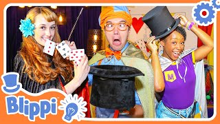 Do Magic Your Own Way  SelfEsteem amp Educational Videos for Kids  Blippis Wonderful Talent Show [upl. by Israel]