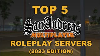 Top 5 English SAMP Roleplay Servers 2024 EDITION [upl. by Akemot]