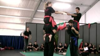 Dimostrazione scuola di kung fu Lao Long Dao Lainate [upl. by Hamil]