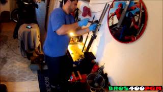 Fork oil change aprilia caponord RR fork part 1 [upl. by Atnauq]