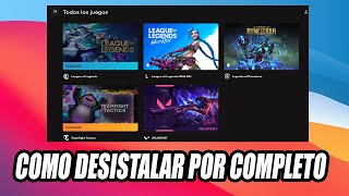 Como Desinstalar Valorant Por Completo  Como Desinstalar League of Legends Por Completo [upl. by Mikah308]