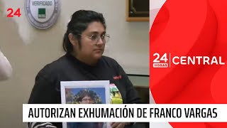 Autorizan exhumación y segunda autopsia de Franco Vargas  24 Horas TVN Chile [upl. by Doro]