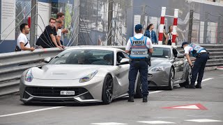 POLICE vs SUPERCARS in Monaco  Top Marques 2023 [upl. by Kelwin102]