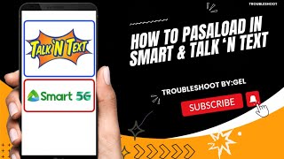 HOW TO PASALOAD IN SMART amp TNT 2023  PAANO MAG PASA NG LOAD SA SMART AT TNT 2023 [upl. by Rramaj]