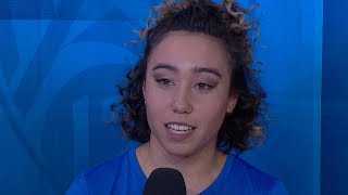 Katelyn Ohashi explains how Valorie Kondos Field has meant the world to her in Westwood [upl. by Dorsman743]