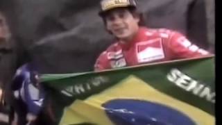 Luto Senna  Video Show  Encerramento do programa do dia 020594 [upl. by Danziger]