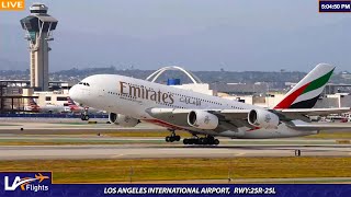 🔴LIVE AIRPORT ACTION LAX Airport Action  Los Angeles International Airport  Plane Spotting [upl. by Esiuqcaj290]