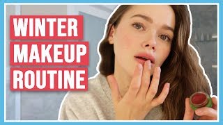 My Everyday Winter Makeup Routine [upl. by Annayehc]