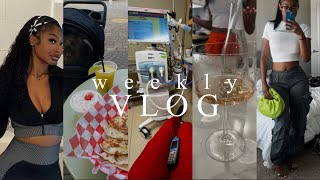 WEEKLY VLOG  TAKING DENIM TO LEVY PARK HTX TRAFFIC RANT WORK DAYS W ME GYM SPRING HAUL amp MORE [upl. by Alberic]