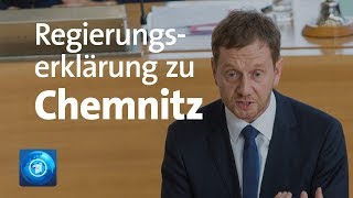 Regierungserklärung von Sachsens Ministerpräsident Kretschmer [upl. by Aydin]