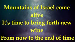 Mountains Of Israel  Paul Wilbur  Lyrics [upl. by Inait]