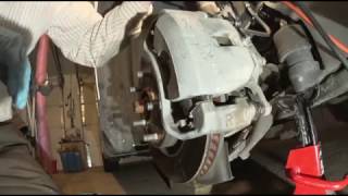 20132018 Lexus es350 front brake and rotor replacement [upl. by Kcirb382]