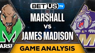 Marshall vs James Madison 03924 Game Preview  College Basketball Picks and Predictions [upl. by Martinic]