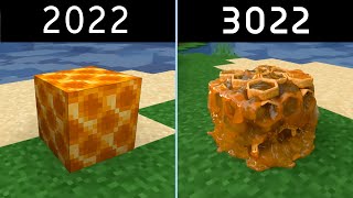 Honeycombs  Realistic Minecraft 2022 Vs 3022 [upl. by Charlton]