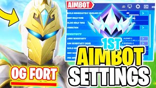 The BEST AIMBOT SETTINGS For OG FORTNITE 😱🎯 BEST XBOXPS4 Settings [upl. by Navad]