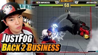 SFV AE ➡ JustFog Ryu 💥 Back 2 Business [upl. by Sena618]