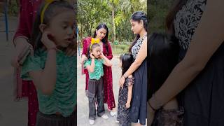 Prisha ko gira diya😢😰prishaandmom thegeetagurjar trending viralvideo shorts [upl. by Enid831]