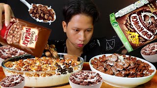 ASMR CEREAL KOKO KRUNCH POPCORN COKLAT EATING SOUND [upl. by Luane]