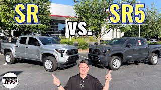 2024 Tacoma SR vs SR5 I compare so you can decide [upl. by Nylirret485]