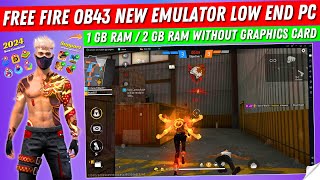 2024 Lenovo Emulator Best For Low End PC Free Fire OB43 New Update  Best New Emulator For PC [upl. by Shelburne988]