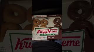 Krispy Kreme’s krispykreme krispykremedoughnuts yummy doughnuts🍩 krispyyclean yum [upl. by Sivrup]