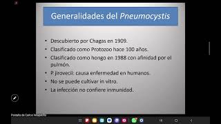 10 Micosis y Parasitosis Pulmonar [upl. by Claudine]