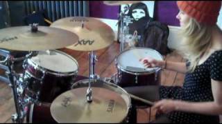 Florrie drumming 2 minute edit [upl. by Hallee]