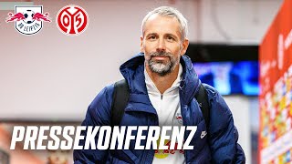 quotWollen die Statistik positiv verändernquot  Pressekonferenz vor RB Leipzig  Mainz  Bundesliga [upl. by Kali16]