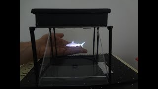 DIY Caixa de Efeito HOLOGRAMA 3D para SMARTPHONES [upl. by Idyak]