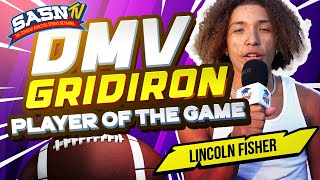 DMV Gridiron Interviews Wide Receiver Lincoln Fisher [upl. by Atenek]