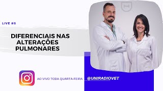 Live  8  Padrões pulmonares e seus diagnósticos diferenciais [upl. by Arahsak]