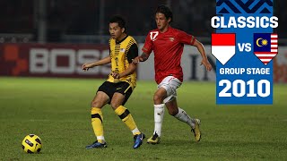 Indonesia vs Malaysia  Full Match  AFFSuzukiCup Classics 2010 Group Stage [upl. by Yenetruoc548]