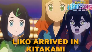 Liko Finally Arrived In Kitakami Island But Where is Kieran Pokemon Horizons [upl. by Shien]