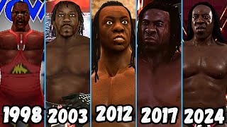 Evolution of Booker T Entrance 19982024  WWE X WCW Games [upl. by Woehick]