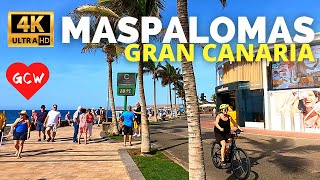 MASPALOMAS Gran Canaria November 2023 🔴Lopesan Faro Collection Hotel to RIU Palace Meloneras [upl. by Latreece583]