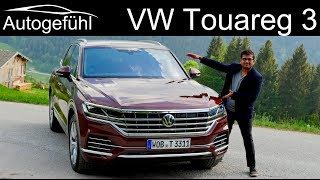 VW Touareg 3 FULL REVIEW driving 2019 Volkswagen Touareg III  Autogefühl [upl. by Tail]