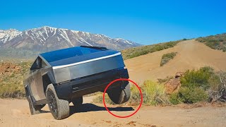 I Tried Off Roading with the Tesla Cybertruck [upl. by Georgeanna]