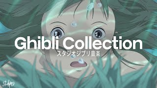 Ghibli Study Music Collection ⛩️ 株式会社スタジオジブリ [upl. by Dnalerb]