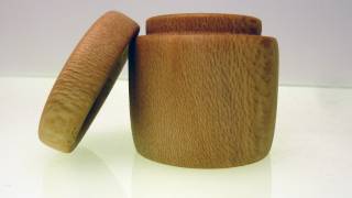 Woodturning  Lidded Box [upl. by Janetta]