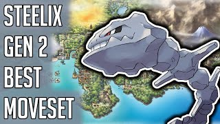 Steelix Gen 2 Best Moveset  Steelix Best Moveset Moves Pokemon Gold Silver Crystal [upl. by Zanas]