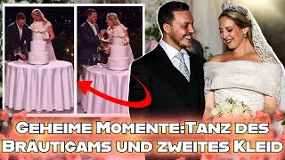 Geheime Momente der Hochzeit Prinzessin Theodoras Tanz des Bräutigams und das zweite Hochzeitskleid [upl. by Dadinirt]