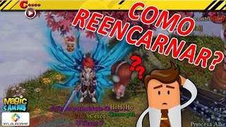 TUTORIAL REENCARNAR CHAR  PERSONAGEM  Magic Campus xCloudGame [upl. by Viridi538]