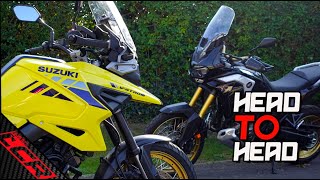 Adventure Bike Shootout 2020  Honda Africa Twin VS Suzuki VStrom 1050 [upl. by Saffier]