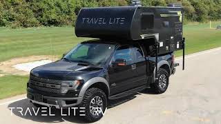 Super Lite Truck Camper  Travel Lite RV [upl. by Remat]