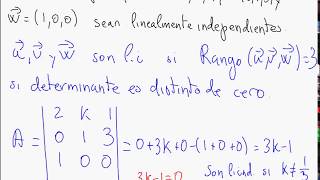 Vectores Linealmente Independientes 2º Bachiller [upl. by Omer559]