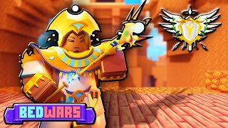 Roblox Bedwars Nyoka Kit Gameplay No Commentary [upl. by Edahs]